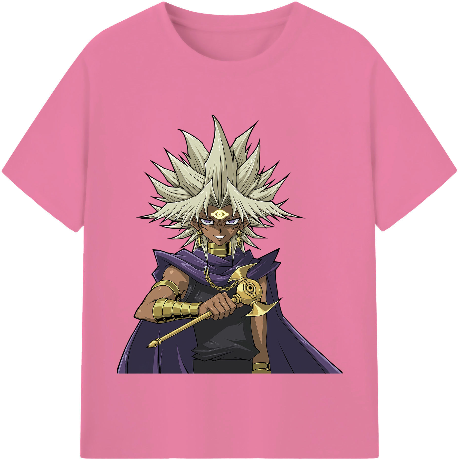 （画像用） 遊☆戯☆王 Yu-Gi-Oh! 綿100％半袖Tシャツ（フロントプリント）